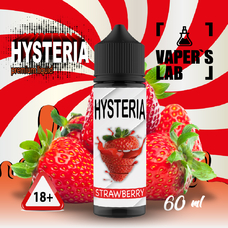 Жидкость для вейпа без никотина Hysteria Strawberry 60 ml