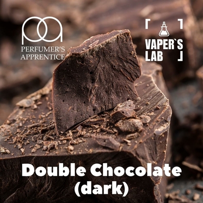 Фото, Відеоогляди на Преміум ароматизатори для електронних сигарет TPA "Double Chocolate (Dark)" (Подвійний темний шоколад) 