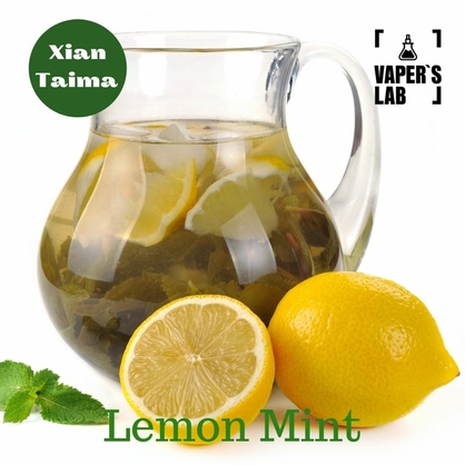 Фото, Відеоогляди на Ароматизатори для рідин Xi'an Taima "Lemon Mint" (Лимон м'ята) 