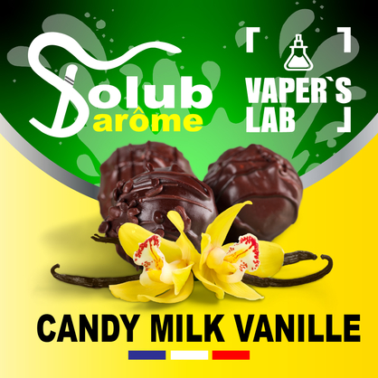 Фото, Відеоогляди на Aroma Solub Arome "Candy milk vanille" (Молочна цукерка з ваніллю) 