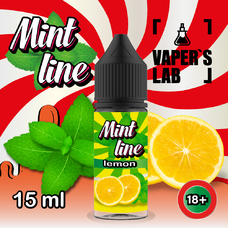 Жижи для пода Mint Line Salt 15 мл Lemon