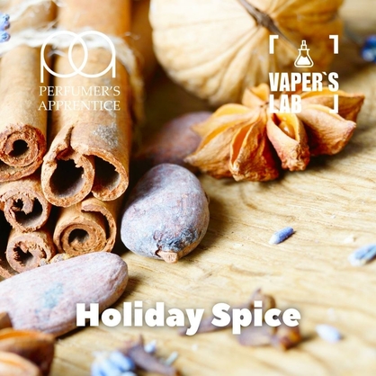 Фото, Видео, Премиум ароматизаторы для электронных сигарет TPA "Holiday Spice" (Корица Гвоздика Ваниль) 