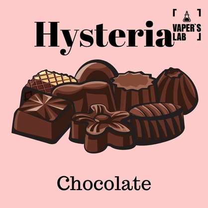 Фото, Видео на Заправку для вейпа Hysteria Chocolate 100 ml