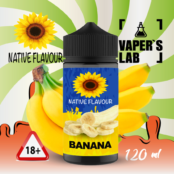 Відгуки  жижа native flavour banana 120 ml