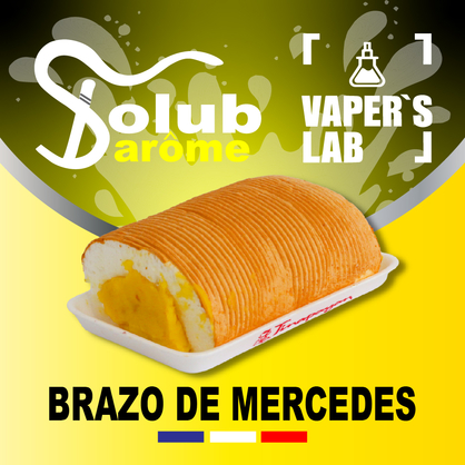 Фото, Відеоогляди на Натуральні ароматизатори для вейпів Solub Arome "Brazo de Mercedes" (Філіппінський десерт) 