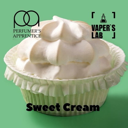 Фото, Видео, Ароматизатор для самозамеса TPA "Sweet Cream" (Сладкий крем) 