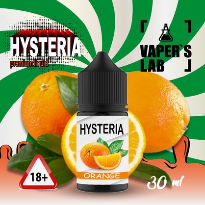 Фото Жижа для POD Hysteria Salt Orange 30