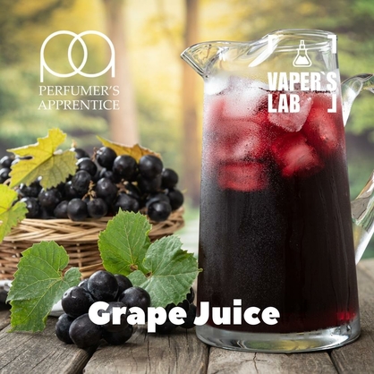 Фото, Відеоогляди на Ароматизатори для вейпа TPA "Grape Juice" (Виноградний сік) 