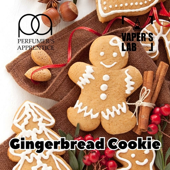 Отзывы на Ароматизаторы для солевого никотина   TPA "Gingerbread Cookie" (Пряничное печенье) 