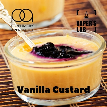 Фото, Відеоогляди на Ароматизатори для вейпа TPA "Vanilla Custard" (Ванільний крем) 