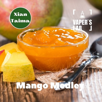 Фото, Відеоогляди на Ароматизатори смаку Xi'an Taima "Mango Medley" (Манго попурі) 