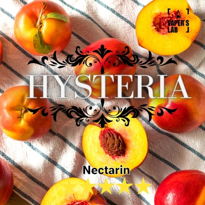 Фото жижа для вейпа до 100 грн hysteria nectarine 60 ml