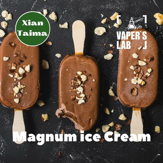Відгуки на Натуральні ароматизатори для вейпа Xi'an Taima "Magnum Ice Cream" (Магнум Морозиво) 